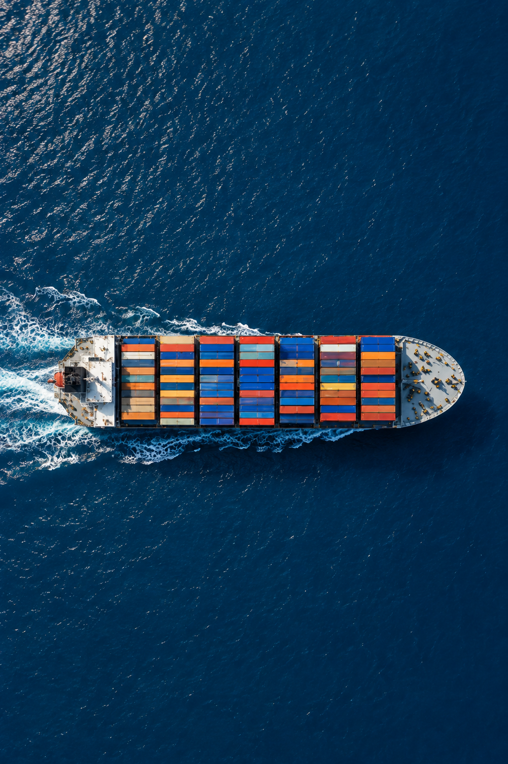 Pharmaceutical export by sea from India